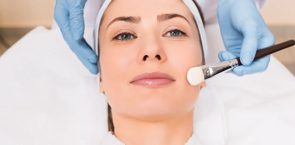 female client having dermalogica proskin facial